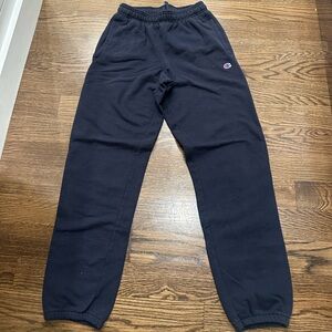 Champion Navy Blue Jogger Sweatpants Size S